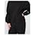 Kenzo Oversized Hoodie mit Blumenanstecker Schwarz  - Ansicht 6