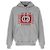 Gucci Sweatshirt aus Baumwolljersey Braun