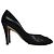 Salvatore Ferragamo Scarpe aperte in pelle nera per donne Nero