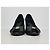 Salvatore Ferragamo Scarpe aperte in pelle nera per donne Nero - vista 3