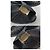Salvatore Ferragamo Scarpe aperte in pelle nera per donne Nero - vista 8