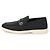 Salvatore Ferragamo Mocassino Ornamento Gancini Nero - vista 6