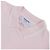 Thom Browne Damen-Polo-Pullover aus Viskose-Jersey mit Kontrastbesatz Pink - Ansicht 5