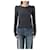 Isabel Marant Baumwollpullover Schwarz  - Ansicht 4