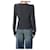 Isabel Marant Baumwollpullover Schwarz  - Ansicht 5