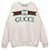 Gucci Oversized Logo Sweatshirt Weiß  - Ansicht 1