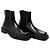 Valentino Stivali Chelsea Rockstud PMA Nero - vista 5