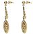 Chanel Orecchini in Oro Clover CC Drop D'oro - vista 2