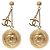Chanel Orecchini in Oro Clover CC Drop D'oro - vista 3