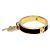 Fendi Pulsera de metal Dorado - vista 4