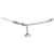 Dior Collar de plata con placa cúbica - vista 4