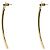 Tiffany & Co Pendientes Gold Bar Dorado - vista 2