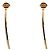 Tiffany & Co Pendientes Gold Bar Dorado - vista 3