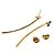 Tiffany & Co Pendientes Gold Bar Dorado - vista 4