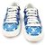 Louis Vuitton Sneakers da Donna Escale in Tela Monogram Blu