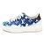 Louis Vuitton Sneakers da Donna Escale in Tela Monogram Blu - vista 4