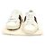 Gucci Sneakers Ace Donna in Pelle Bianca con Ricamo Ape WEB Rosso - vista 2