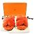 Hermès Sandali Oran in shearling arancione per donne - vista 2