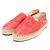 Chanel Red Lambskin Espadrille Women Slip-On - view 2