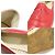 Chanel Red Lambskin Espadrille Women Slip-On - view 7