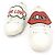 Gucci White Leather BLIND FOR LOVE Lip Patch Ace Women's Sneakers Bianco