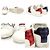 Gucci White Leather BLIND FOR LOVE Lip Patch Ace Women's Sneakers Bianco - vista 5