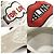 Gucci White Leather BLIND FOR LOVE Lip Patch Ace Women's Sneakers Bianco - vista 7