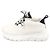 Prada Sneakers da donna in gabardine Re-Nylon bianca Bianco - vista 3