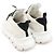 Prada Sneakers da donna in gabardine Re-Nylon bianca Bianco - vista 4