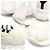 Prada Sneakers da donna in gabardine Re-Nylon bianca Bianco - vista 6