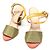 Fendi Sandali da donna con logo FF in satin multicolore