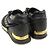 Louis Vuitton Sneakers Runaway da donna in pelle di vitello perforata nera Nero - vista 4