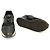 Louis Vuitton Sneakers Runaway da donna in pelle di vitello perforata nera Nero - vista 5