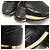 Louis Vuitton Sneakers Runaway da donna in pelle di vitello perforata nera Nero - vista 6