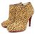 Christian Louboutin Botas de Tobillo BELLE para Mujer en Pelo de Pony Leopardo - vista 3