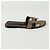 Sandali Hermès Oran Bronzo Pelle Epsom 36 D'oro - vista 2