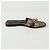 Sandali Hermès Oran Bronzo Pelle Epsom 36 D'oro - vista 5