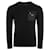 Prada Schwarzer Wollpullover mit Nylon-Patch  - Ansicht 2