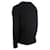 Prada Schwarzer Wollpullover mit Nylon-Patch  - Ansicht 5