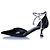 Jimmy Choo Schwarze Riemchenpumps - Ansicht 3