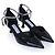 Jimmy Choo Schwarze Riemchenpumps - Ansicht 4
