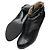 Chanel Botines de cuero negro - vista 3