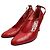 Salvatore Ferragamo Rote Pumps mit Riemchen
