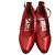 Salvatore Ferragamo Rote Pumps mit Riemchen - Ansicht 2