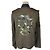 Zadig & Voltaire Chaqueta de epaulettes bordada con calavera caqui Castaño - vista 4