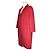 Burberry Pale Red Wool Blend Coat - view 2