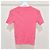 Chanel Rosa gestricktes T-Shirt mit kurzen Ärmeln Pink - Ansicht 3