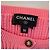 Chanel Rosa gestricktes T-Shirt mit kurzen Ärmeln Pink - Ansicht 6