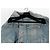Balenciaga Chaqueta de denim asimétrica Azul - vista 3