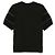 Moncler Camiseta de algodón con ribete de seda Negro - vista 5